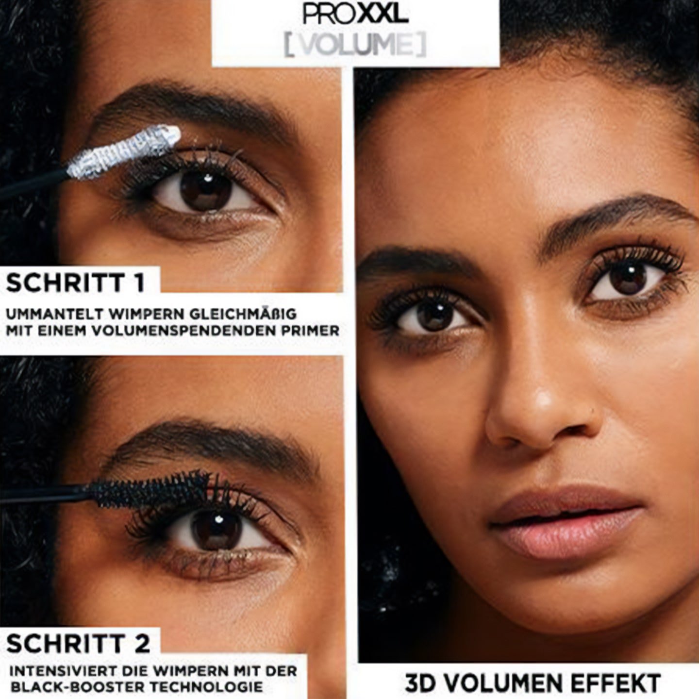 ProXXL Volume Mascara Anwendungshinweise
